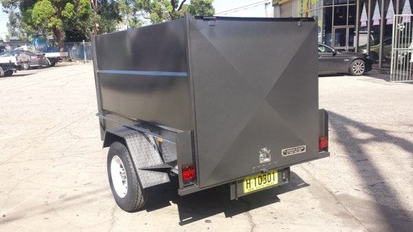 6 x 4 x 4 Enclosed with Rear Door Only
