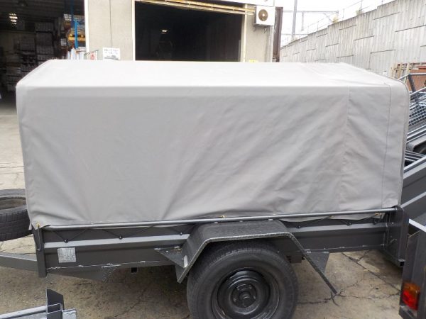 7 x 4 x 13 Caged with Canvas Cover and canopy frame