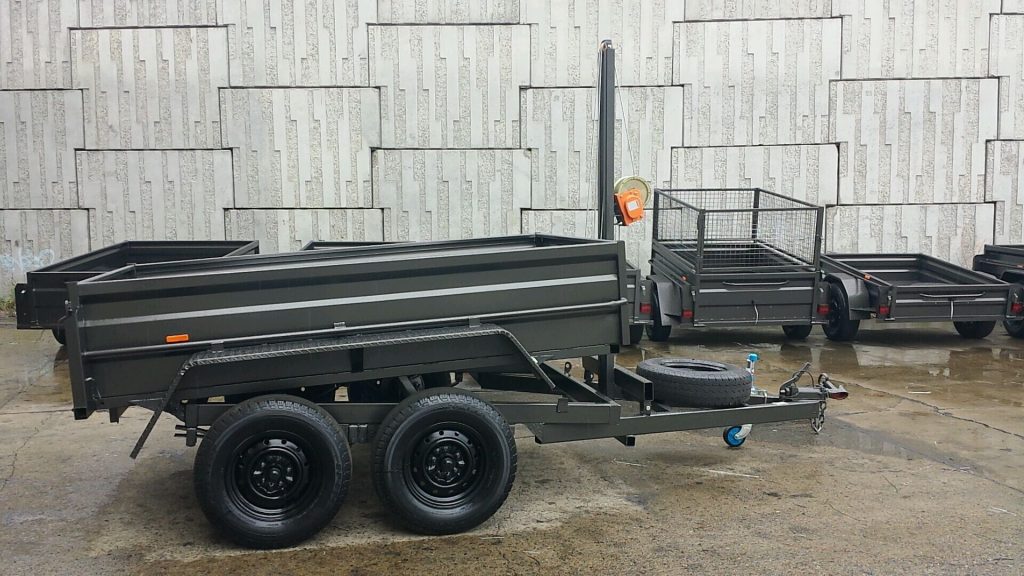 Winch Tipper Trailers Double Axle Great Western Trailers