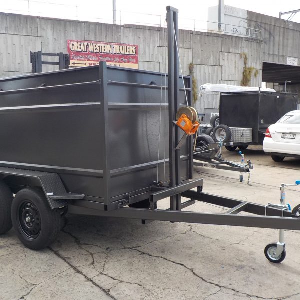 Newly Designed Trailers with Winch Lift Tippers GWT