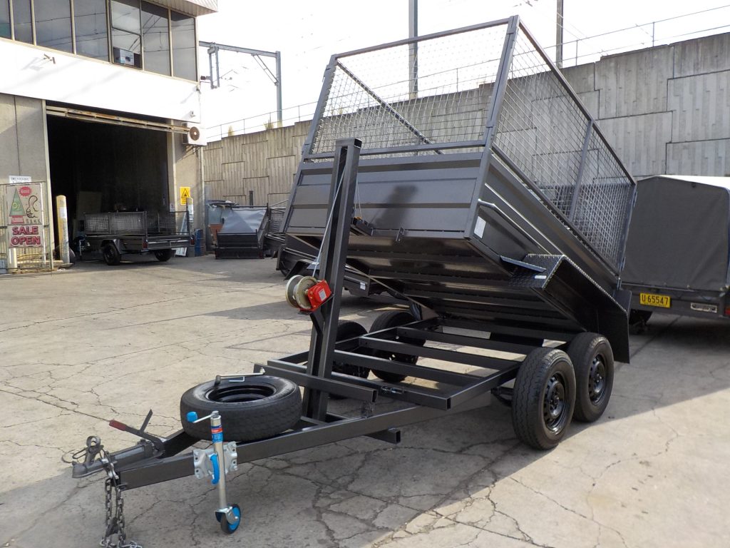 Winch Tipper Trailers Double Axle Great Western Trailers