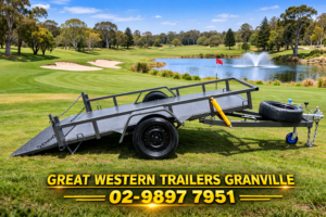 8x4 Buggy Trailer Single Axle