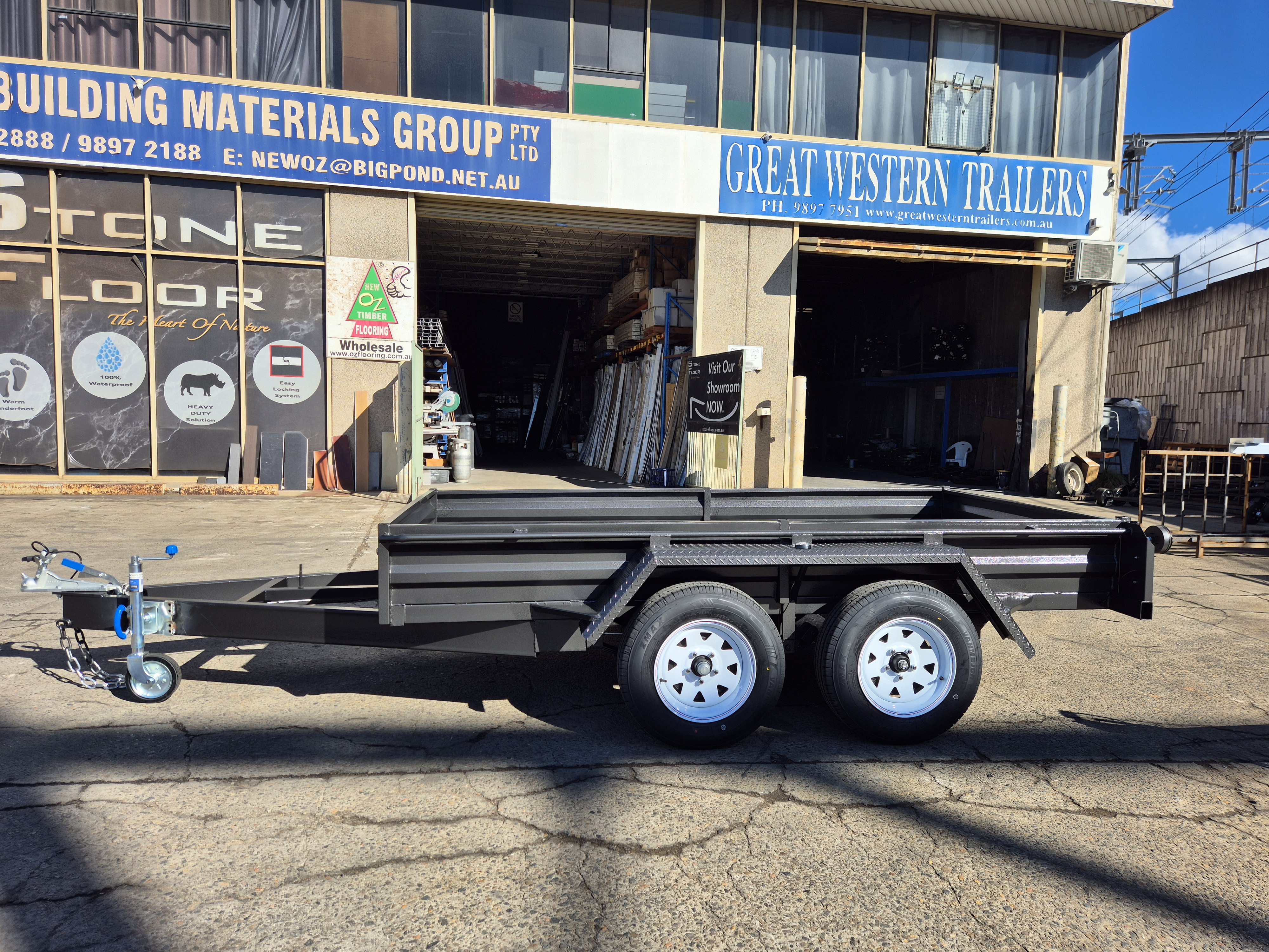 10x6 Box Trailer