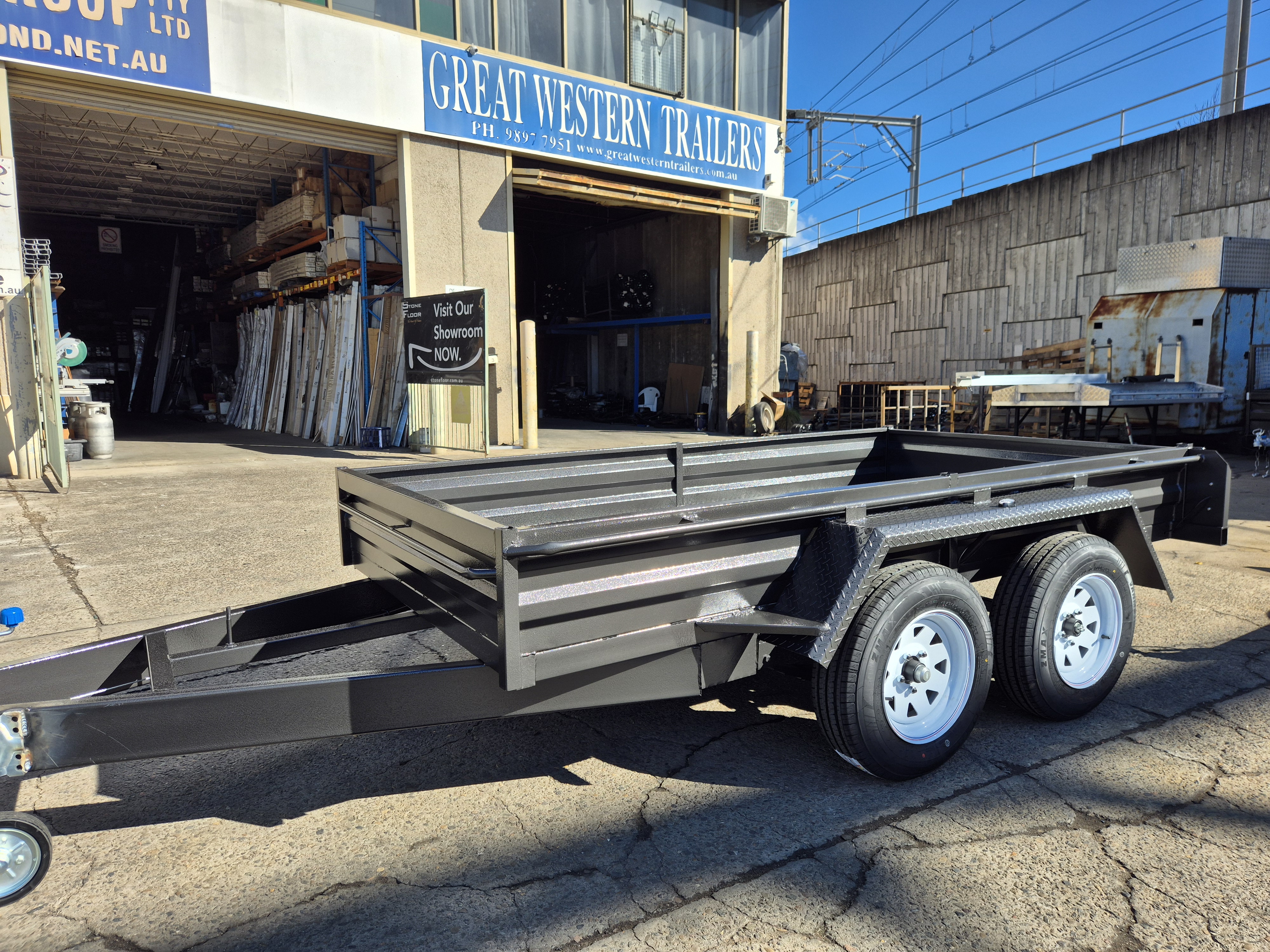 10x6 Box Trailer
